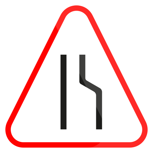 Narrow road Generic Flat icon
