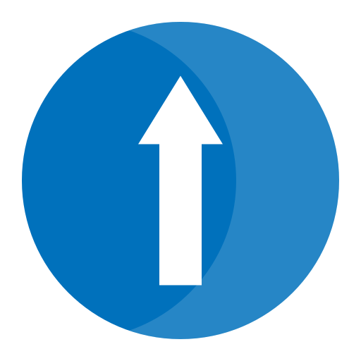Ahead only Generic Flat icon