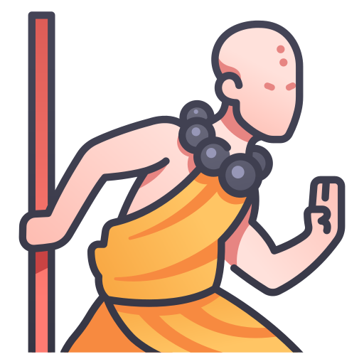 Monk MaxIcons Lineal color icon