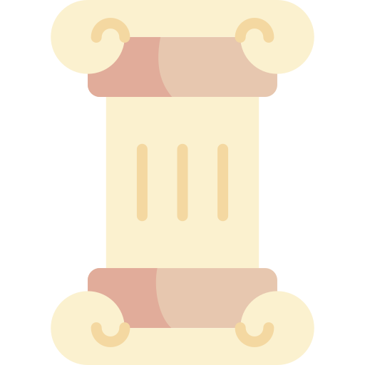 기둥 Kawaii Flat icon