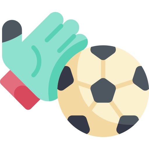 サッカー Kawaii Flat icon