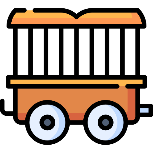 vagón Special Lineal color icono