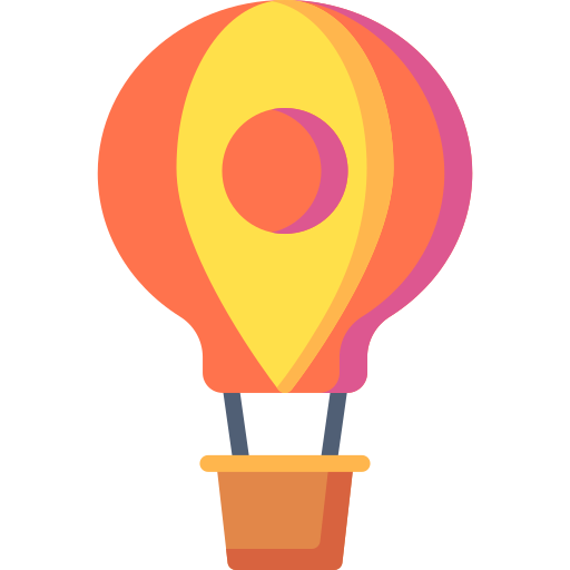 Hot air balloon Special Flat icon