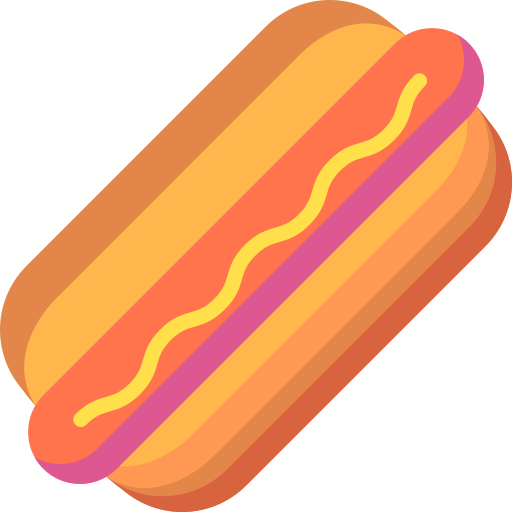 Hot dog Special Flat icon