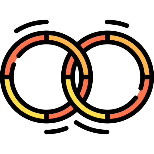 Hula hoop Special Lineal color icon