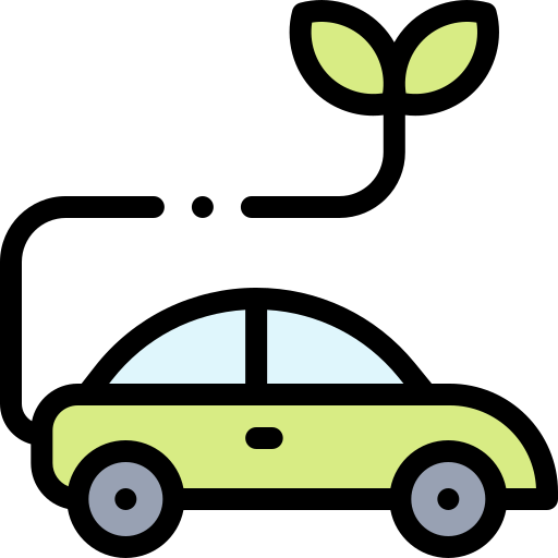 samochód Detailed Rounded Lineal color ikona