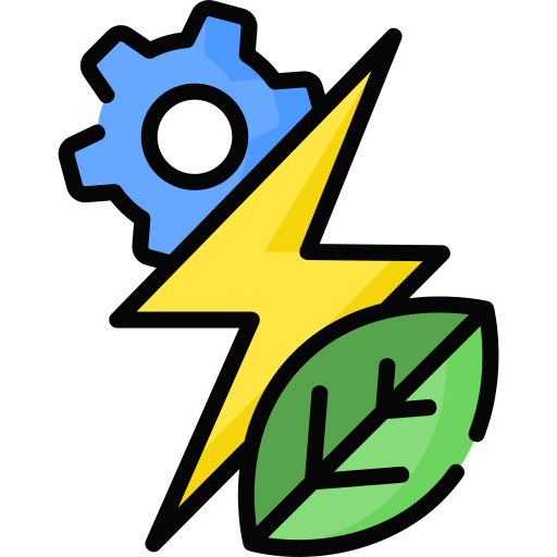 재생 에너지 Special Lineal color icon