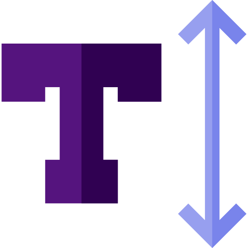 フォント Basic Straight Flat icon
