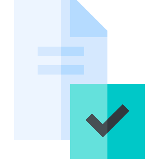 Survey Basic Straight Flat icon