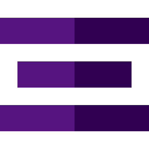 aligner le centre Basic Straight Flat Icône