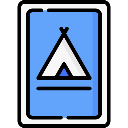 캠핑 Special Lineal color icon