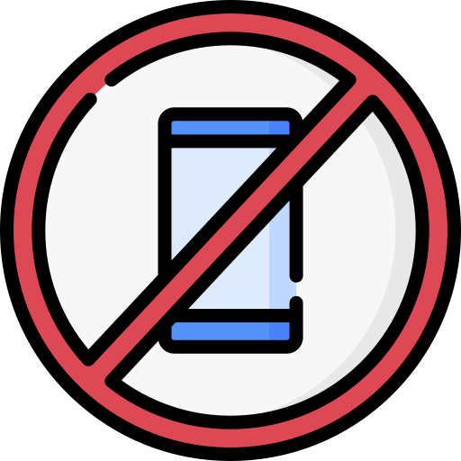 No phone Special Lineal color icon