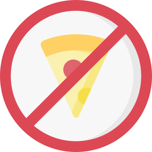 No eating Special Flat icon