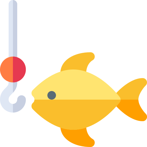 pescar Basic Rounded Flat icono