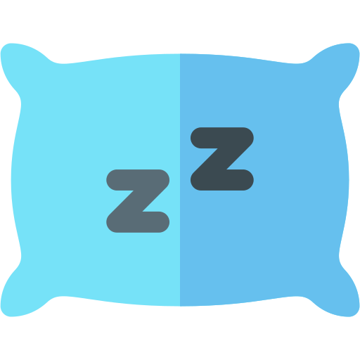 dormido Basic Rounded Flat icono