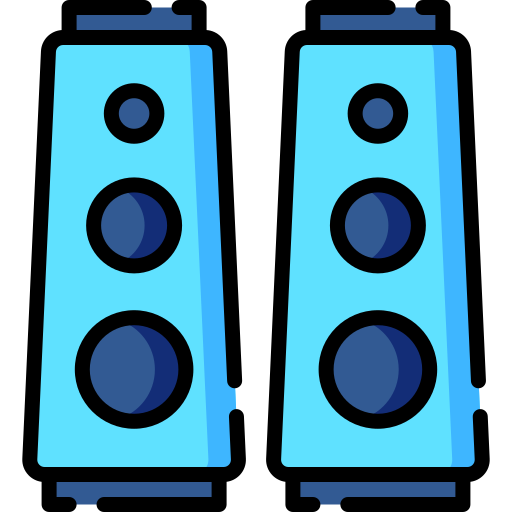 Speaker Special Lineal color icon