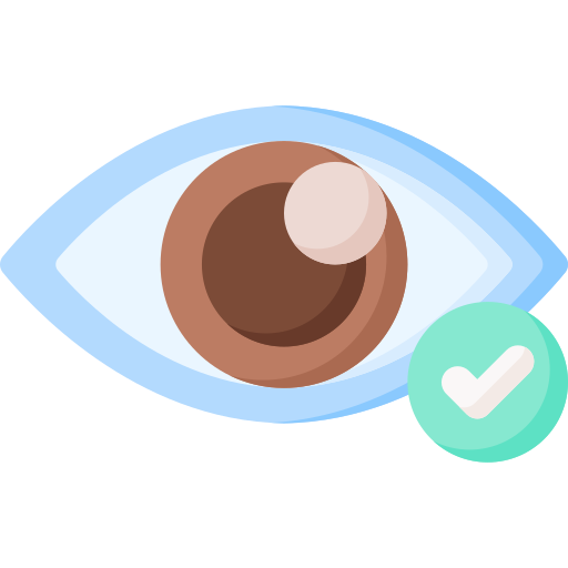 Eye test Special Flat icon