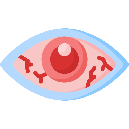 Red eyes Special Flat icon