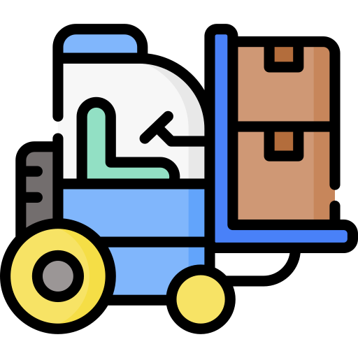 Forklift Special Lineal color icon