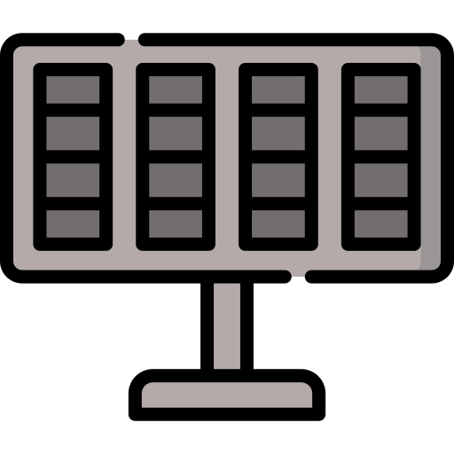Solar panel Special Lineal color icon