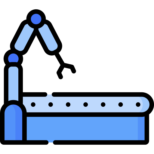 Assembly line Special Lineal color icon