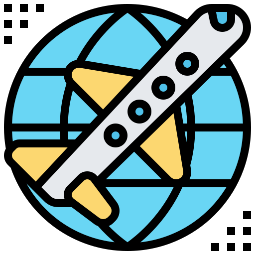 Air Freight Meticulous Lineal Color icon