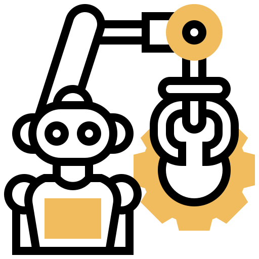 Automation Meticulous Yellow shadow icon