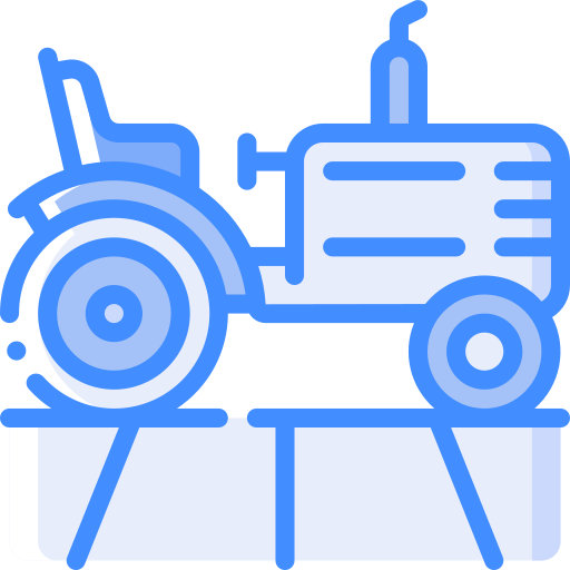 トラクター Basic Miscellany Blue icon