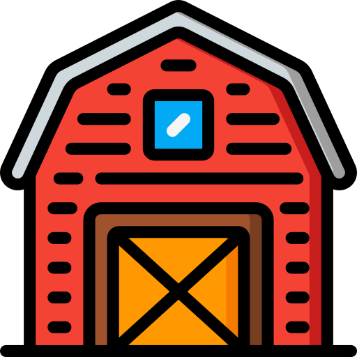 Barn Basic Miscellany Lineal Color icon