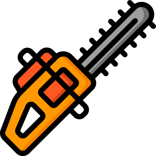 Chainsaw Basic Miscellany Lineal Color icon