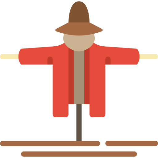 Scarecrow Basic Miscellany Flat icon