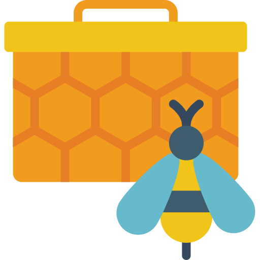 ミツバチ Basic Miscellany Flat icon