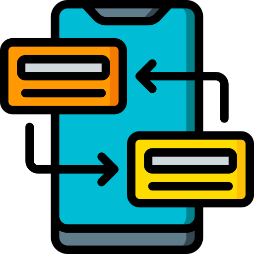 handy, mobiltelefon Basic Miscellany Lineal Color icon