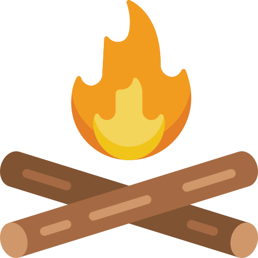 ogień Basic Miscellany Flat ikona