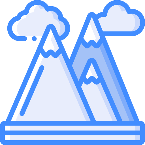 góry Basic Miscellany Blue ikona
