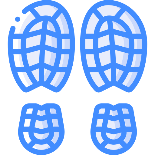 ślady stóp Basic Miscellany Blue ikona