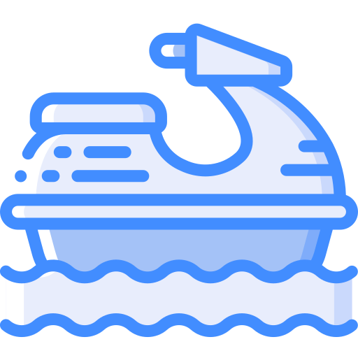 moto d'acqua Basic Miscellany Blue icona
