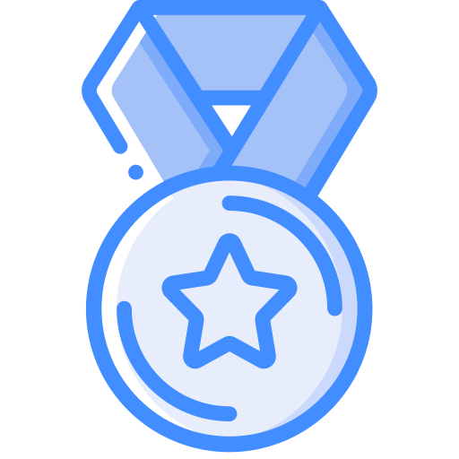 médaille Basic Miscellany Blue Icône