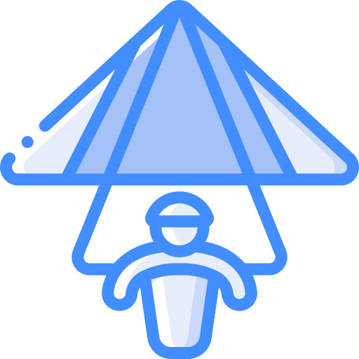 Paragliding Basic Miscellany Blue icon