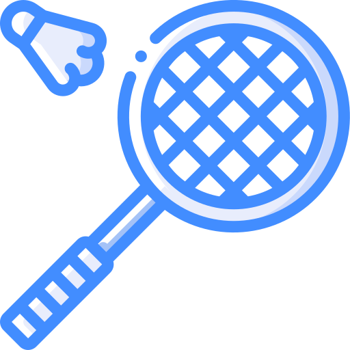 Badminton Basic Miscellany Blue icon