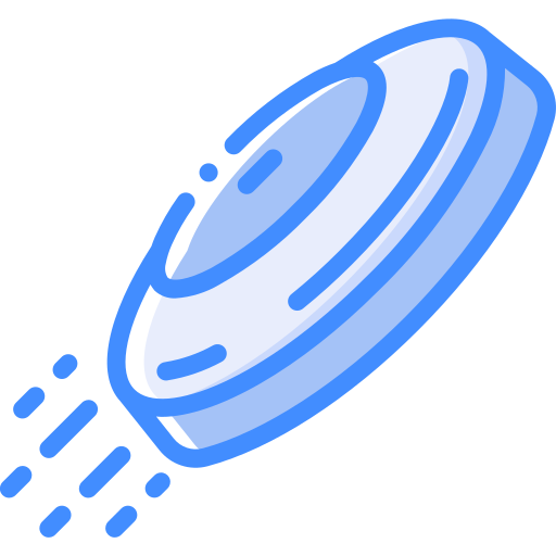 frisbeescheibe Basic Miscellany Blue icon