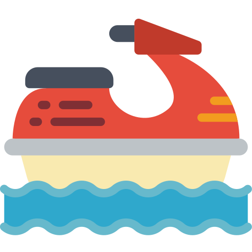 ジェットスキー Basic Miscellany Flat icon