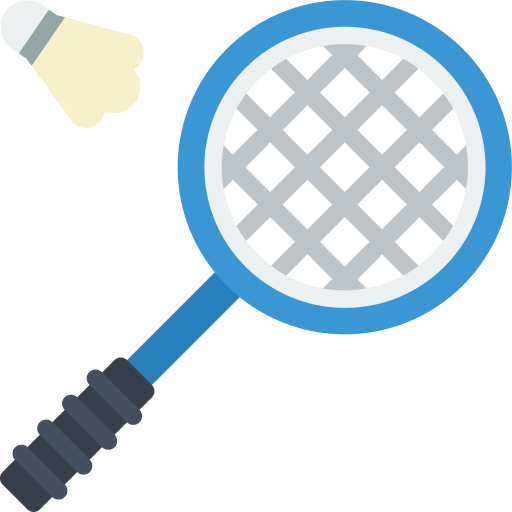 badminton Basic Miscellany Flat ikona