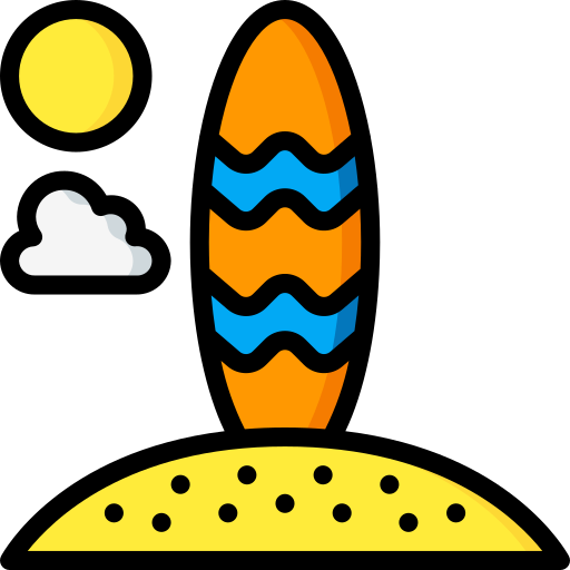 tabla de surf Basic Miscellany Lineal Color icono
