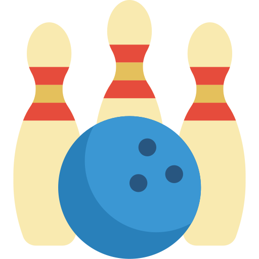 bowling Basic Miscellany Flat icona