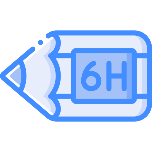 연필 Basic Miscellany Blue icon