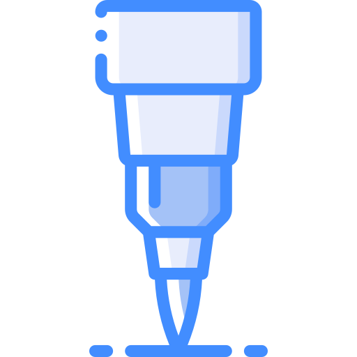 Pen Basic Miscellany Blue icon