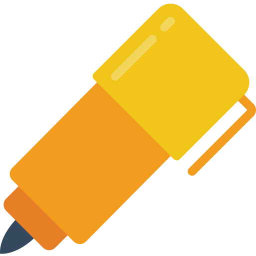 Pen Basic Miscellany Flat icon