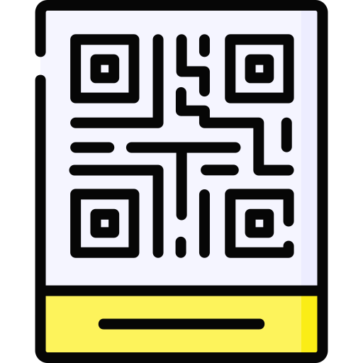 qr code Special Lineal color Icône