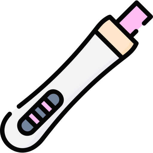 Pregnancy test Special Lineal color icon